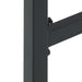 Set bar de grădină 5 piese, negru, oțel vopsit electrostatic - WALTI WALTI