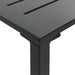 Set bar de grădină 5 piese, negru, oțel vopsit electrostatic - WALTI WALTI