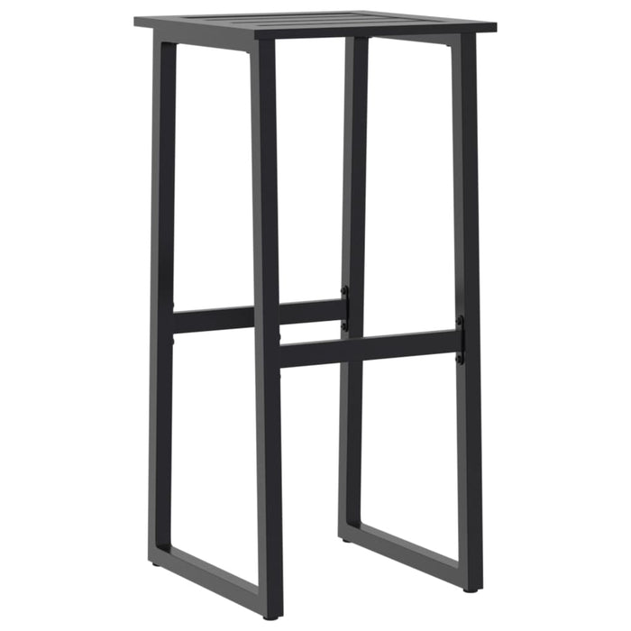 Set bar de grădină 7 piese, negru, oțel vopsit electrostatic - WALTI WALTI