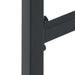 Set bar de grădină 7 piese, negru, oțel vopsit electrostatic - WALTI WALTI