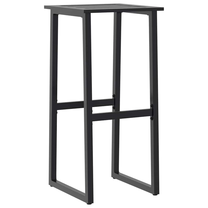 Set bar de grădină 9 piese, negru, oțel vopsit electrostatic - WALTI WALTI