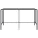Set bar de grădină 9 piese, negru, oțel vopsit electrostatic - WALTI WALTI