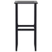 Set bar de grădină 9 piese, negru, oțel vopsit electrostatic - WALTI WALTI