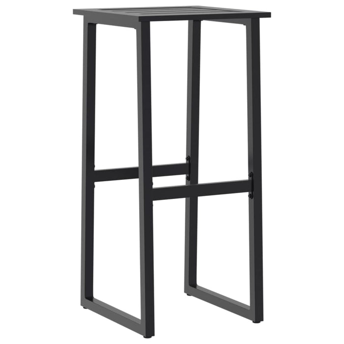 Set bar de grădină 11 piese, negru, oțel vopsit electrostatic - WALTI WALTI