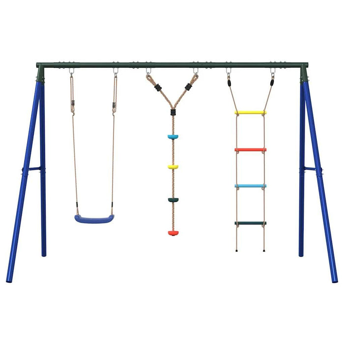 Set leagăn de exterior, cu leagăn, scară și leagăn cu disc - WALTI WALTI