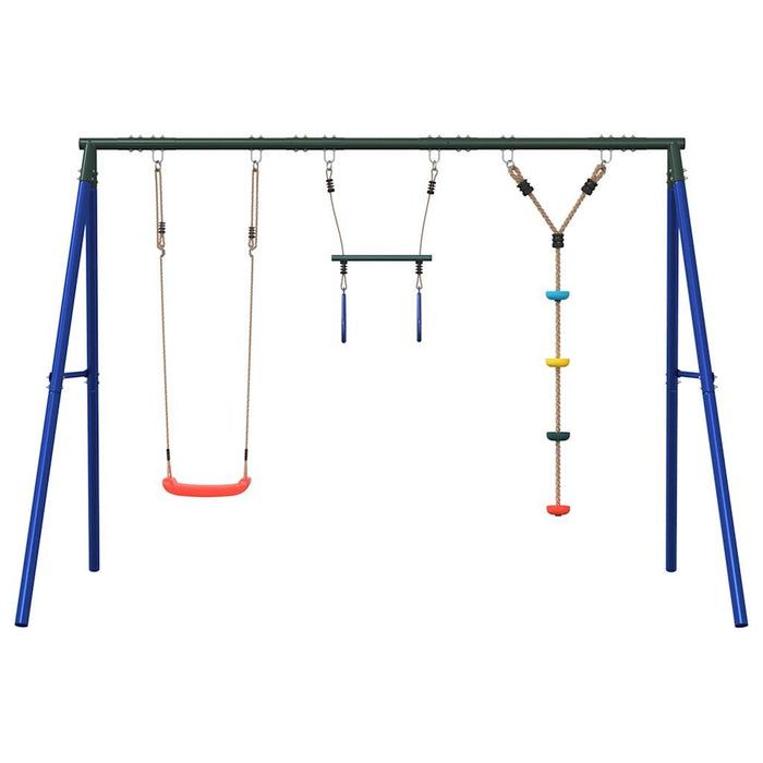 Set leagăn de exterior, cu leagăn, trapez și leagăn cu disc - WALTI WALTI