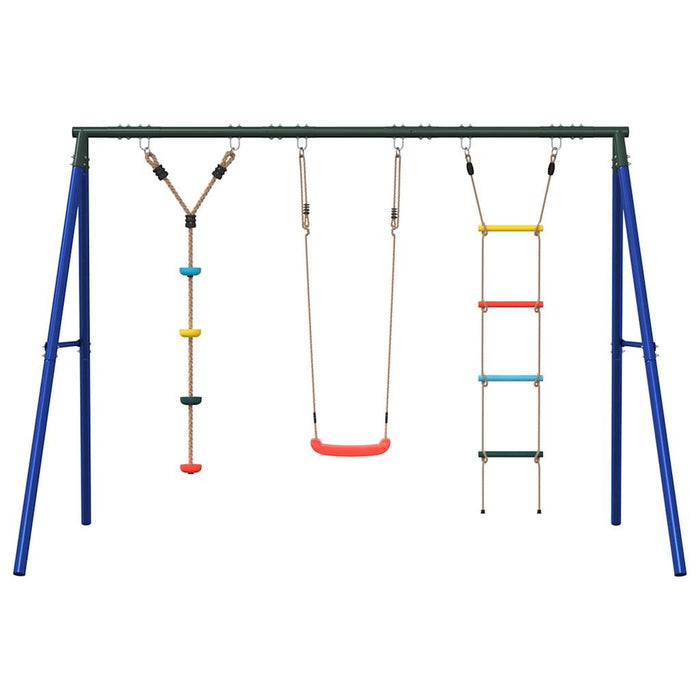 Set leagăn de exterior, cu leagăn, scară și leagăn cu disc WALTI