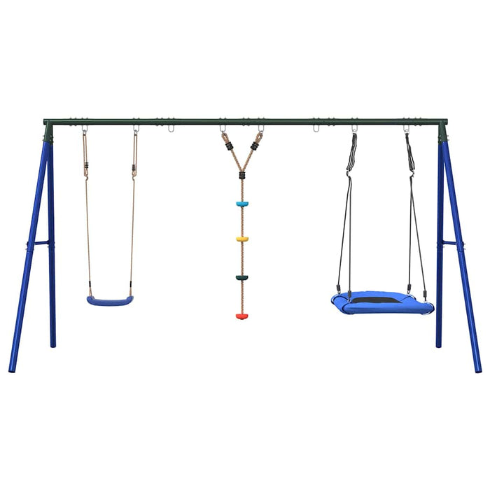 Set leagăn de exterior cu leagăn, leagăn cu disc, leagăn cuib - WALTI WALTI