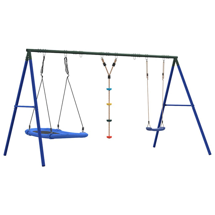 Set leagăn de exterior cu leagăn, leagăn cu disc, leagăn cuib - WALTI WALTI