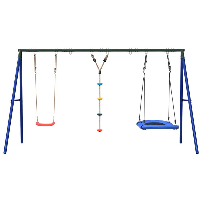 Set leagăn de exterior cu leagăn, leagăn cu disc, leagăn cuib - WALTI WALTI