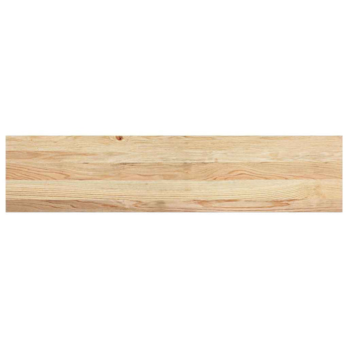 Trepte scari 2 buc Stejar masiv netratat 110x25x2 cm - WALTI WALTI
