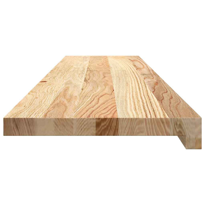Trepte scari 2 buc Stejar masiv netratat 110x25x2 cm - WALTI WALTI