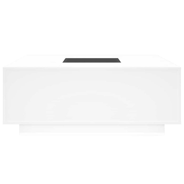 Măsuță de cafea cu LED infinity, alb, 100x100x40 cm - WALTI WALTI