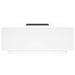 Măsuță de cafea cu LED infinity, alb, 100x100x40 cm - WALTI WALTI