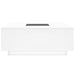 Măsuță de cafea cu LED infinity, alb, 100x100x40 cm - WALTI WALTI