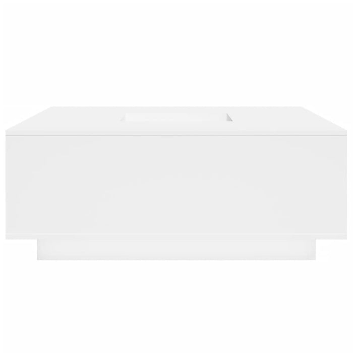 Măsuță de cafea alb 100x100x40 cm lemn prelucrat - WALTI WALTI
