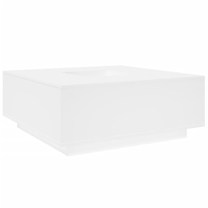 Măsuță de cafea alb 100x100x40 cm lemn prelucrat - WALTI WALTI