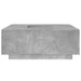 Măsuță de cafea gri beton 100x100x40 cm lemn prelucrat - WALTI WALTI