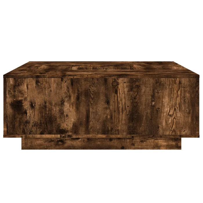 Măsuță de cafea stejar fumuriu 100x100x40 cm din lemn prelucrat - WALTI WALTI