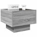 Noptieră cu LED infinity, gri sonoma, 40x40x30 cm - WALTI WALTI