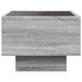 Noptieră cu LED infinity, gri sonoma, 40x40x30 cm - WALTI WALTI