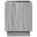 Noptieră cu LED infinity, gri sonoma, 40x40x50 cm - WALTI WALTI