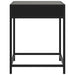 Noptieră cu LED infinity, negru, 40x40x51 cm - WALTI WALTI