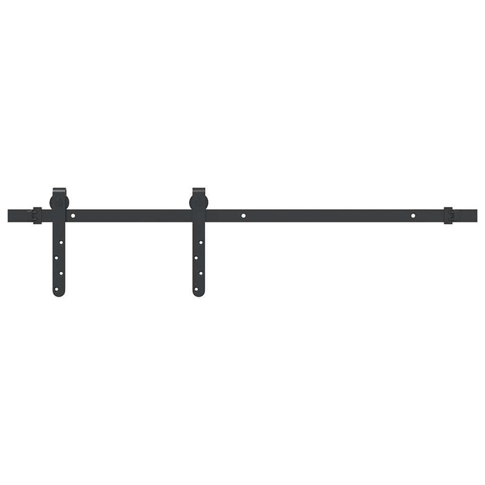 Set uși glisante pentru dulap 91 cm oțel carbon WALTI