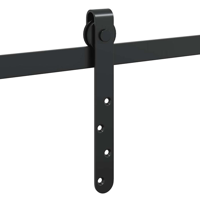 Set uși glisante pentru dulap 91 cm oțel carbon WALTI