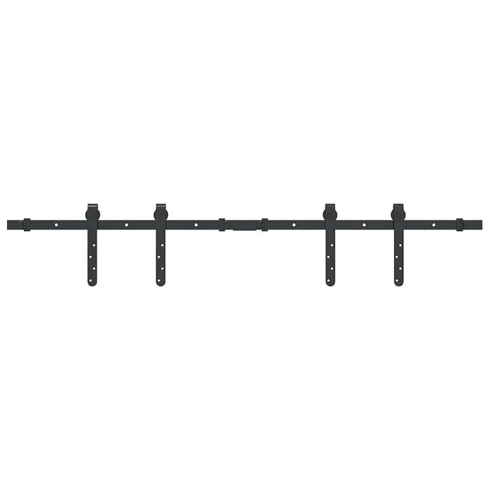 Set uși glisante pentru dulap 122 cm oțel carbon - WALTI WALTI