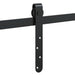 Set uși glisante pentru dulap 122 cm oțel carbon - WALTI WALTI