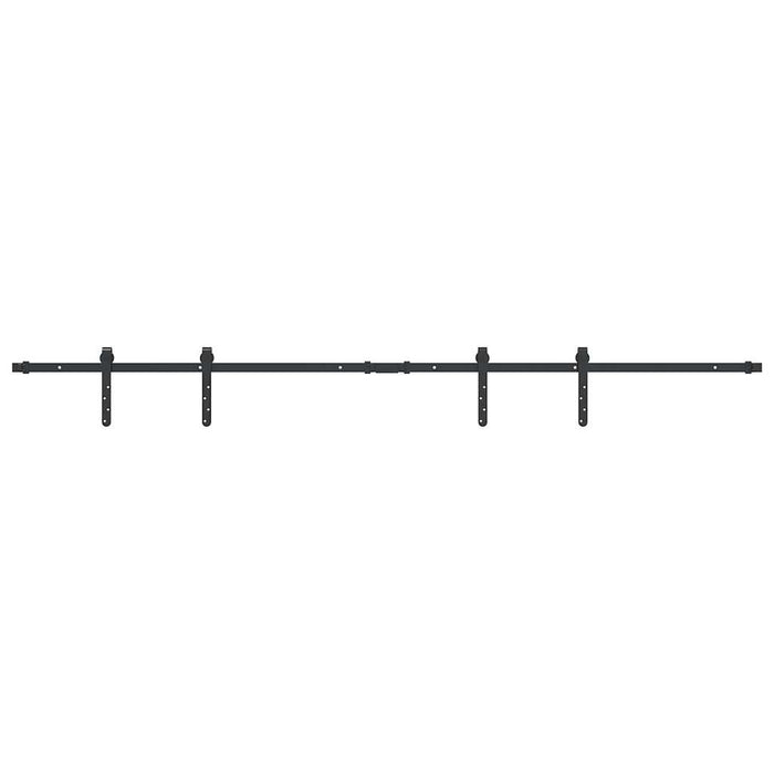 Set uși glisante pentru dulap 200 cm oțel carbon WALTI