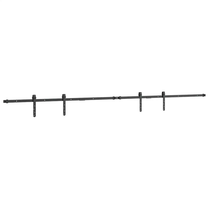 Set uși glisante pentru dulap 244 cm oțel carbon - WALTI WALTI
