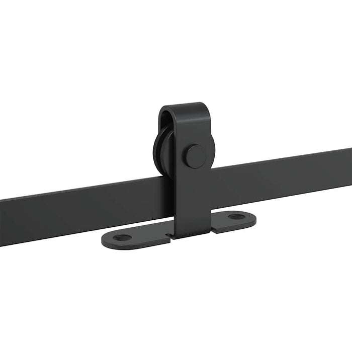 Set uși glisante pentru dulap 91 cm oțel carbon WALTI