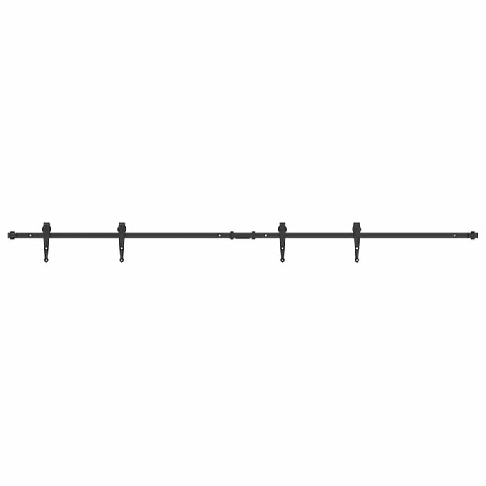 Set uși glisante pentru dulap 200 cm oțel carbon - WALTI WALTI