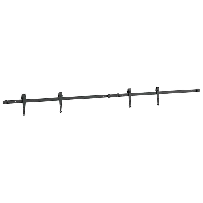 Set uși glisante pentru dulap 200 cm oțel carbon - WALTI WALTI