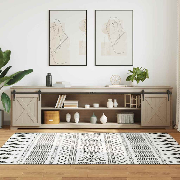 Set uși glisante pentru dulap 244 cm oțel carbon WALTI