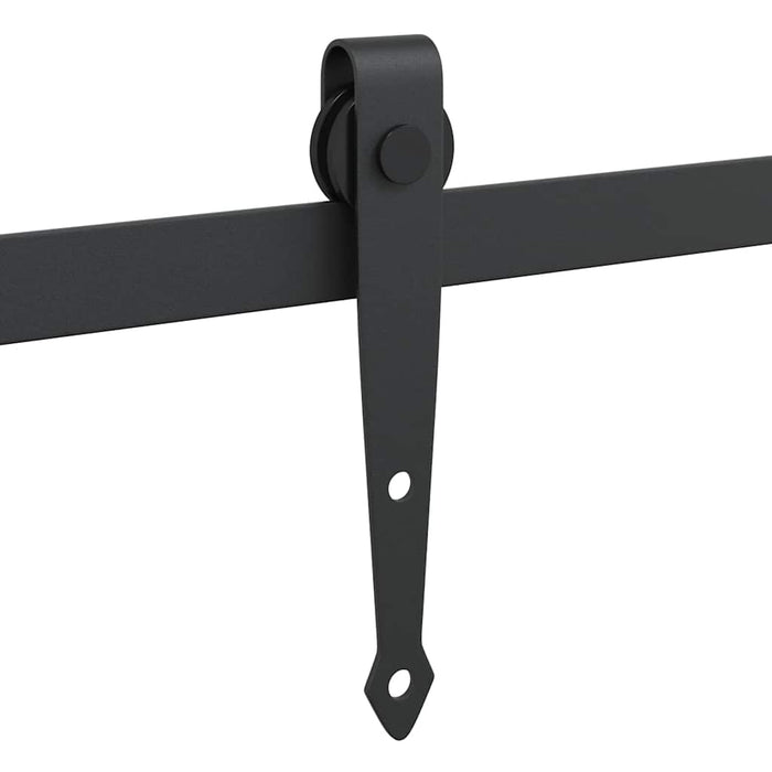 Set uși glisante pentru dulap 244 cm oțel carbon WALTI
