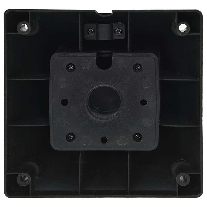 Coloană priză de exterior cu 4 căi, negru/verde, 16x16x39,5 cm - WALTI WALTI