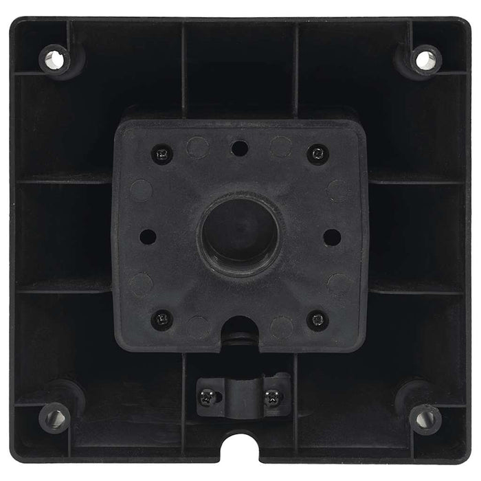 Coloană priză de exterior cu lampă/țăruș, 2 căi, 16x16x39,5 cm - WALTI WALTI