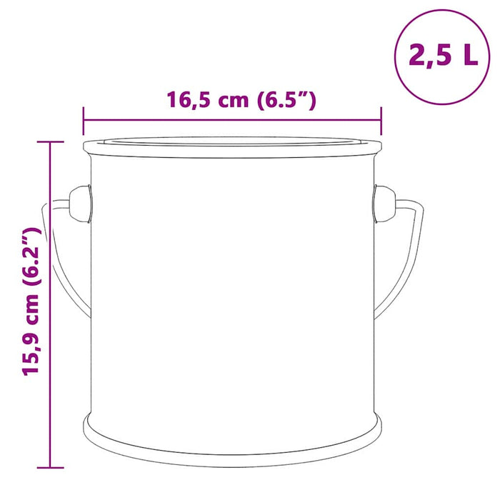 Vopsea de perete Verde 2,5 L Print pe perete WALTI