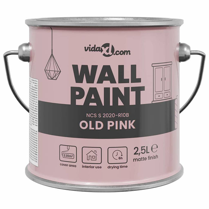 Vopsea de perete Roz 2,5 L Print pe perete - WALTI WALTI