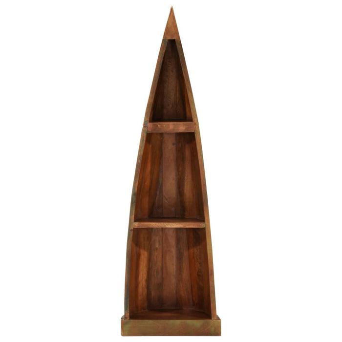 Dulap tip barcă, 39x27x127 cm, lemn masiv reciclat - WALTI WALTI