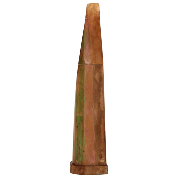 Dulap tip barcă, 39x27x127 cm, lemn masiv reciclat - WALTI WALTI