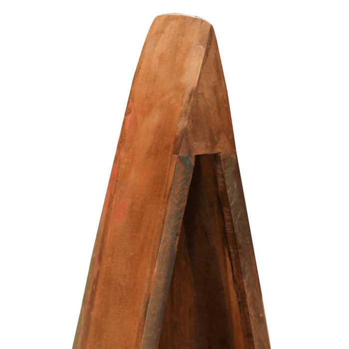 Dulap tip barcă, 39x27x127 cm, lemn masiv reciclat - WALTI WALTI