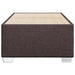 Cadru de pat fără saltea, maro închis, 90x190 cm, textil - WALTI WALTI