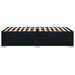 Cadru de pat, negru, 90 x 200 cm, material textil - WALTI WALTI