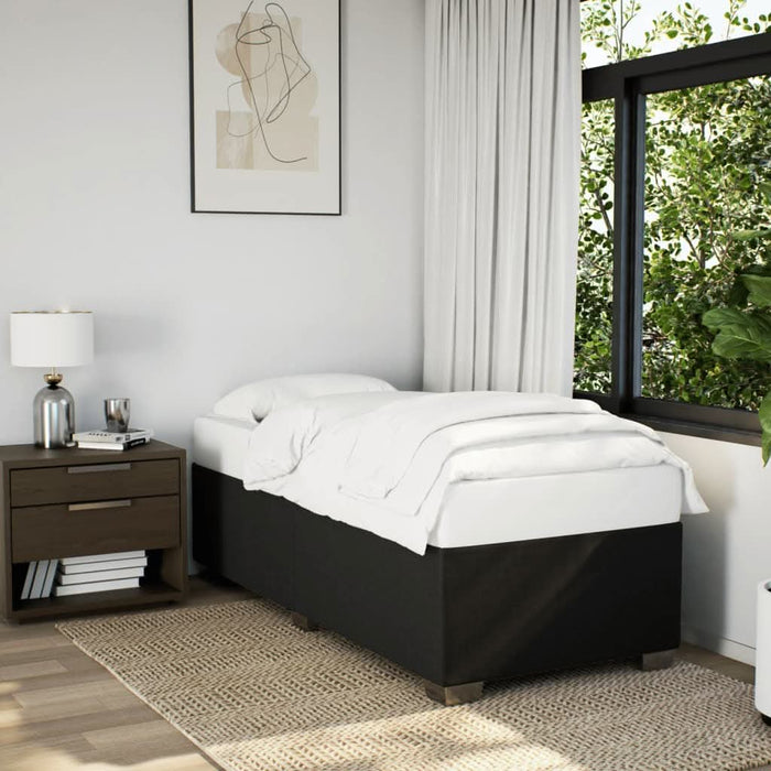 Cadru de pat, negru, 90 x 200 cm, material textil - WALTI WALTI