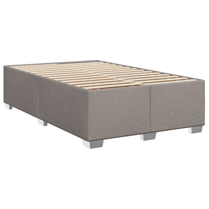 Cadru de pat fără saltea, gri taupe, 120x200 cm, textil - WALTI WALTI