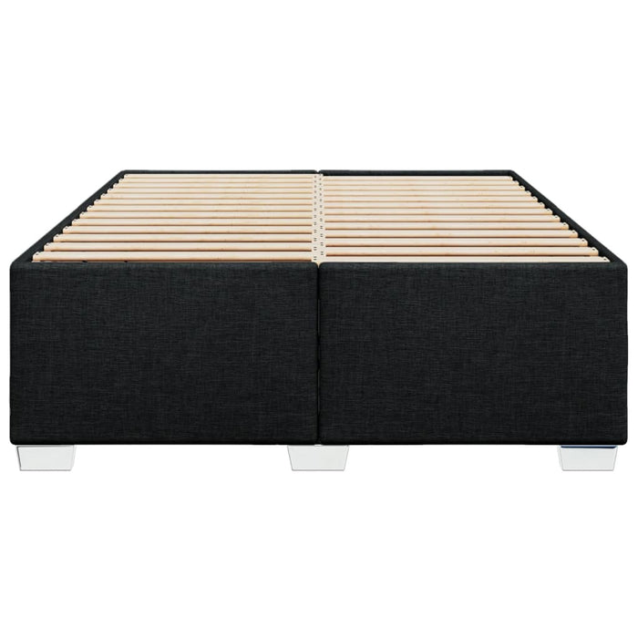Cadru de pat fără saltea, negru, 140x200 cm, textil - WALTI WALTI